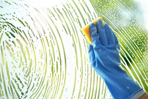 A Chiswick cleaning team maintaining a tidy modern home