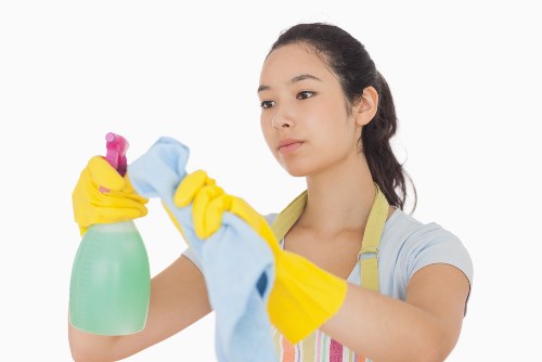 Commercial cleaners in Chiswick maintaining a tidy office space