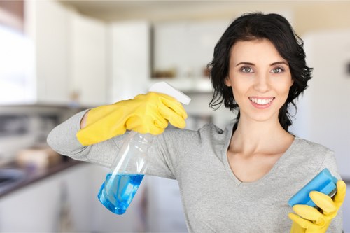 Local cleaning team maintaining a fresh and organised interior