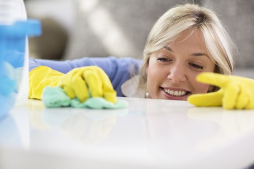 Risk-based supply chain due diligence for cleaning services